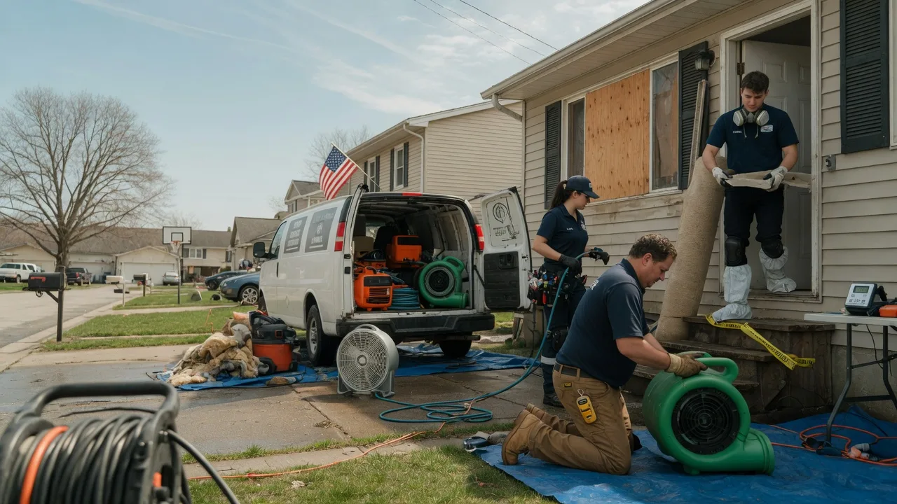 Water Damage Restoration in Gloster, MS near me
